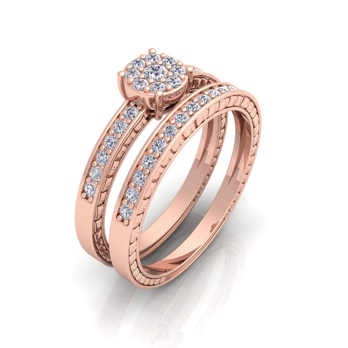 Fancy Set Wedding 3D print model_11