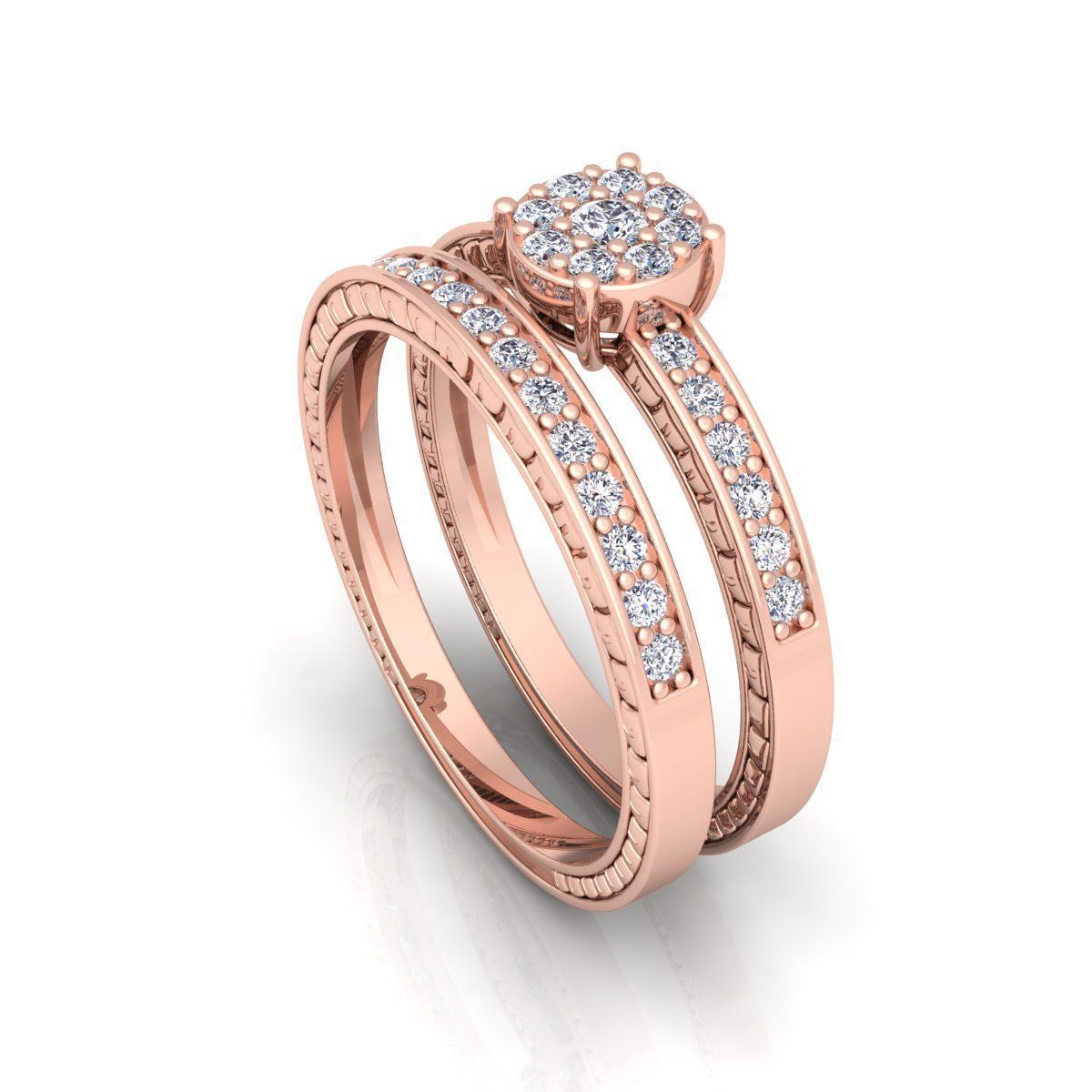 Fancy Set Wedding 3D print model_14