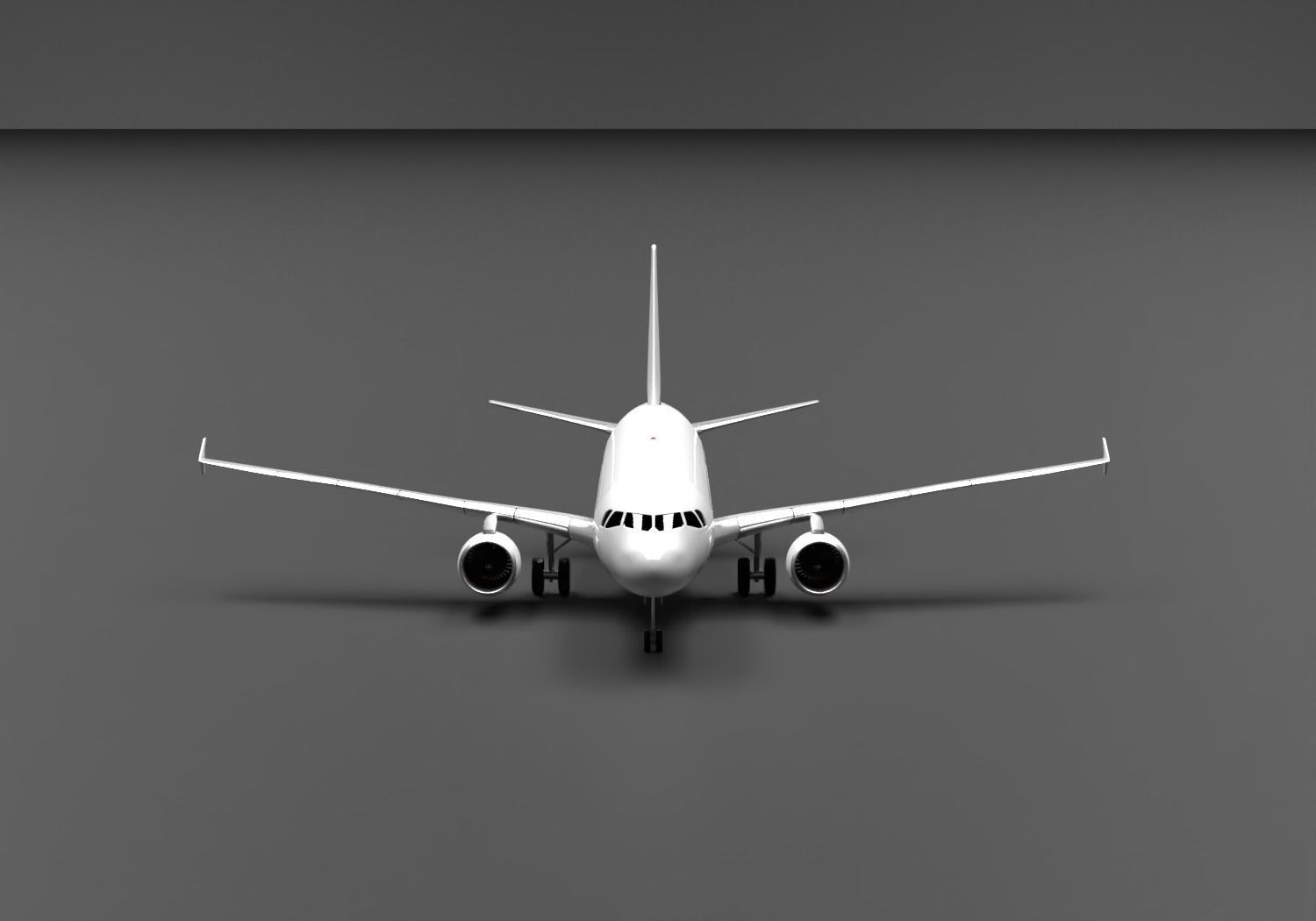 Airbus A320-200 3D model_4