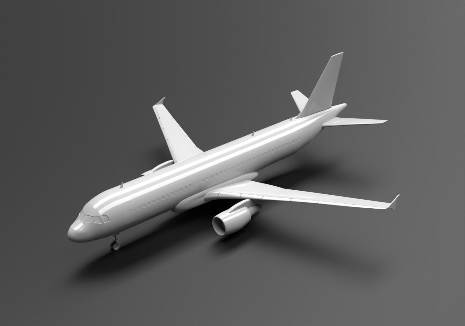 Airbus A320-200 3D model_5