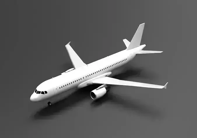 Airbus A320-200 3D model