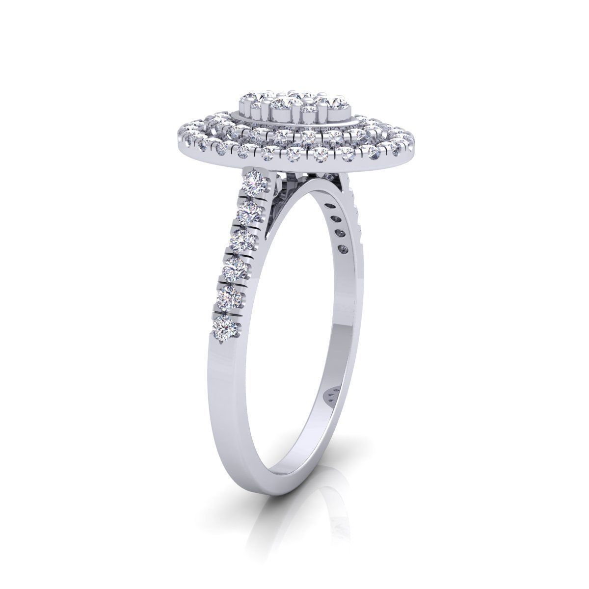 Two Fancy Halo Ring  3D print model_9