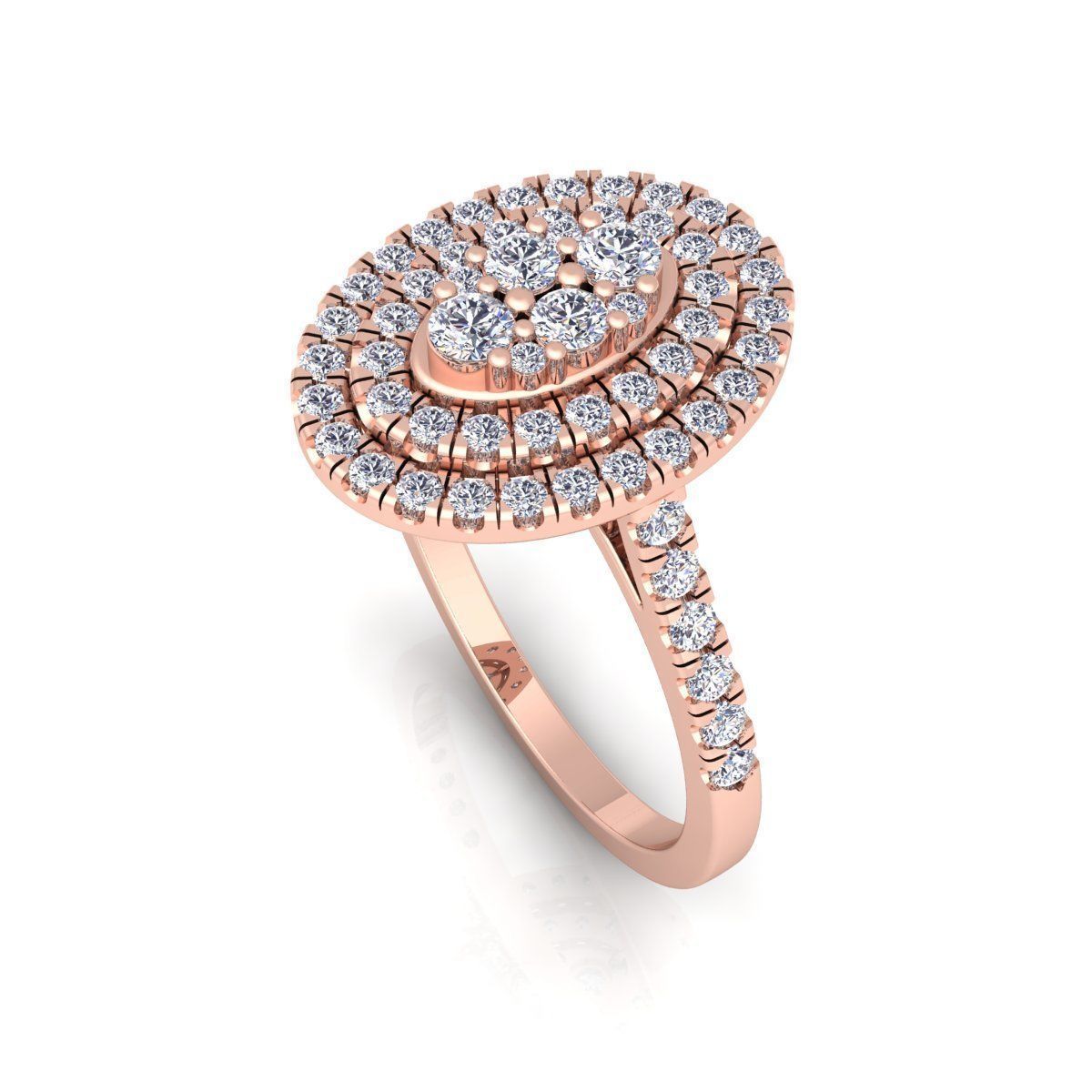 Two Fancy Halo Ring  3D print model_15