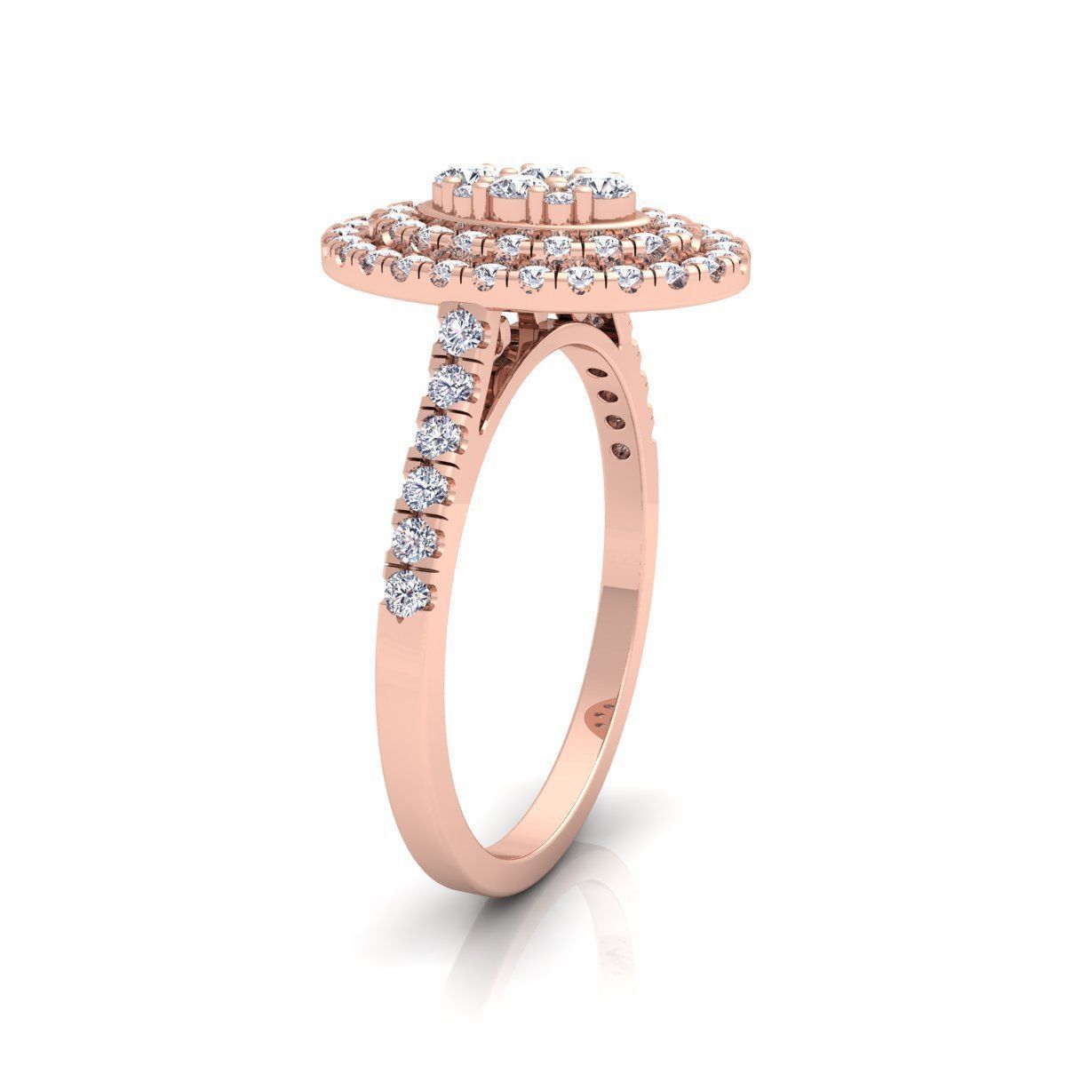 Two Fancy Halo Ring  3D print model_8