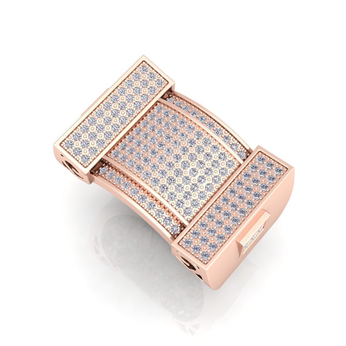 Fancy Mens Ring 08 3D print model_11