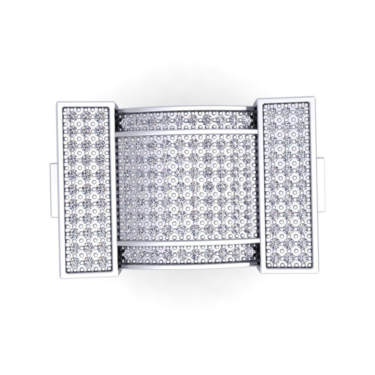 Fancy Mens Ring 08 3D print model_3