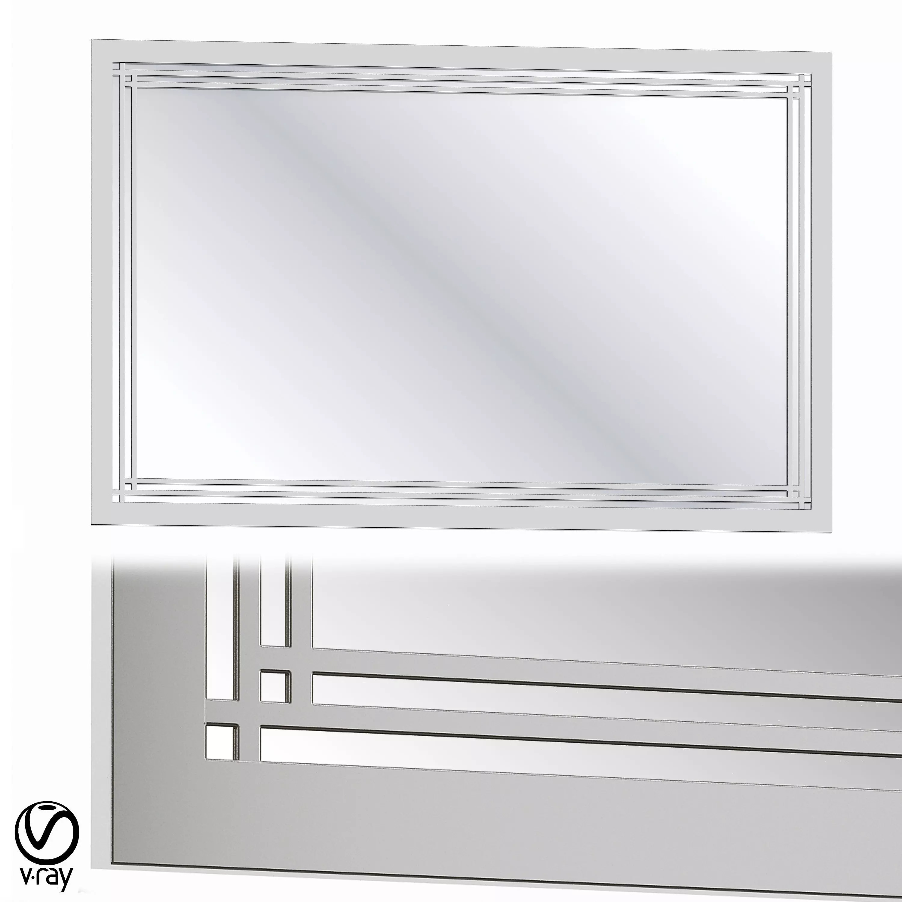 Farro Mirror by My Imagination Lab 3D model_0