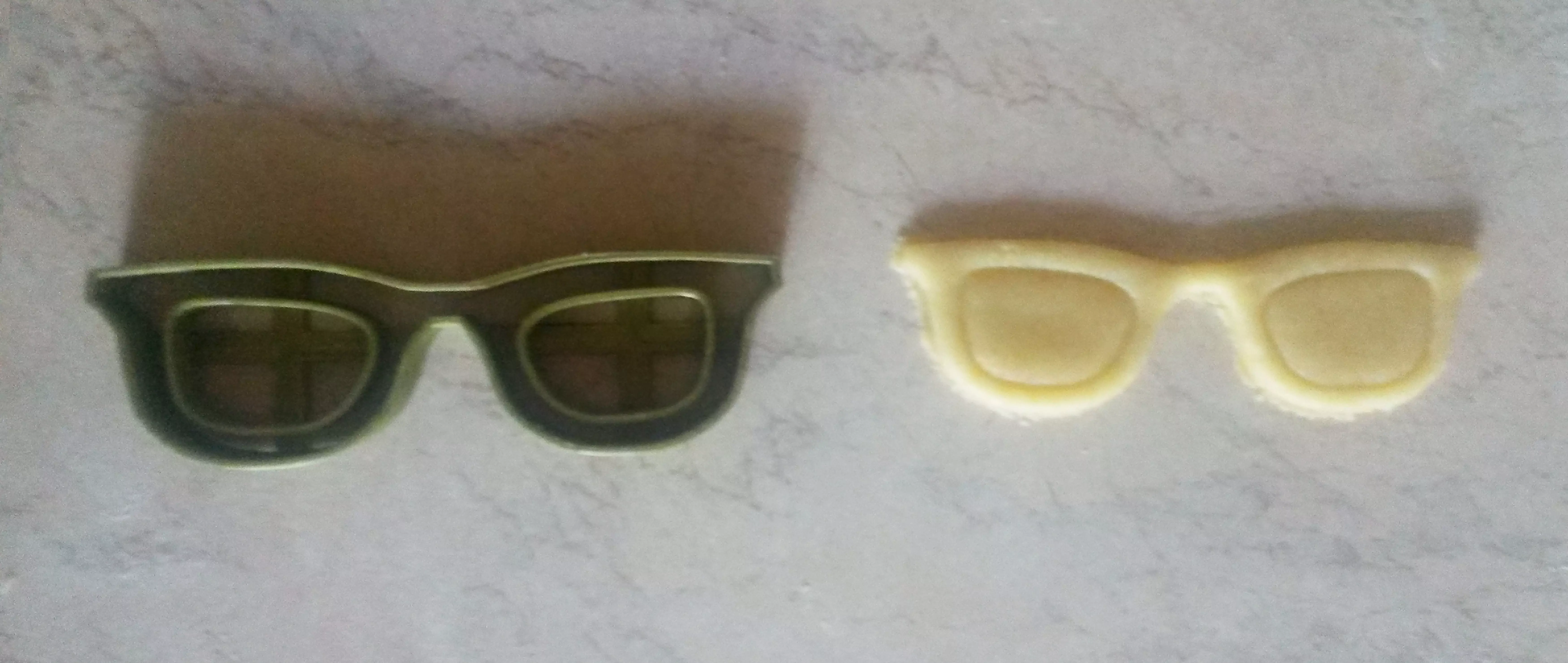 Sunglasses cookie cutter 3D print model