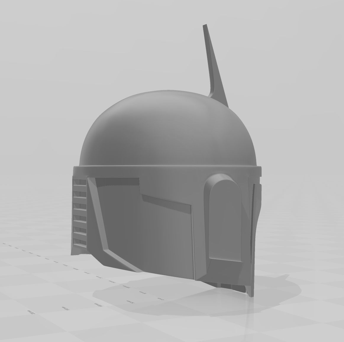 Star Wars Mandalorian SWJF-X Helmet Cosplay   3D print model_8