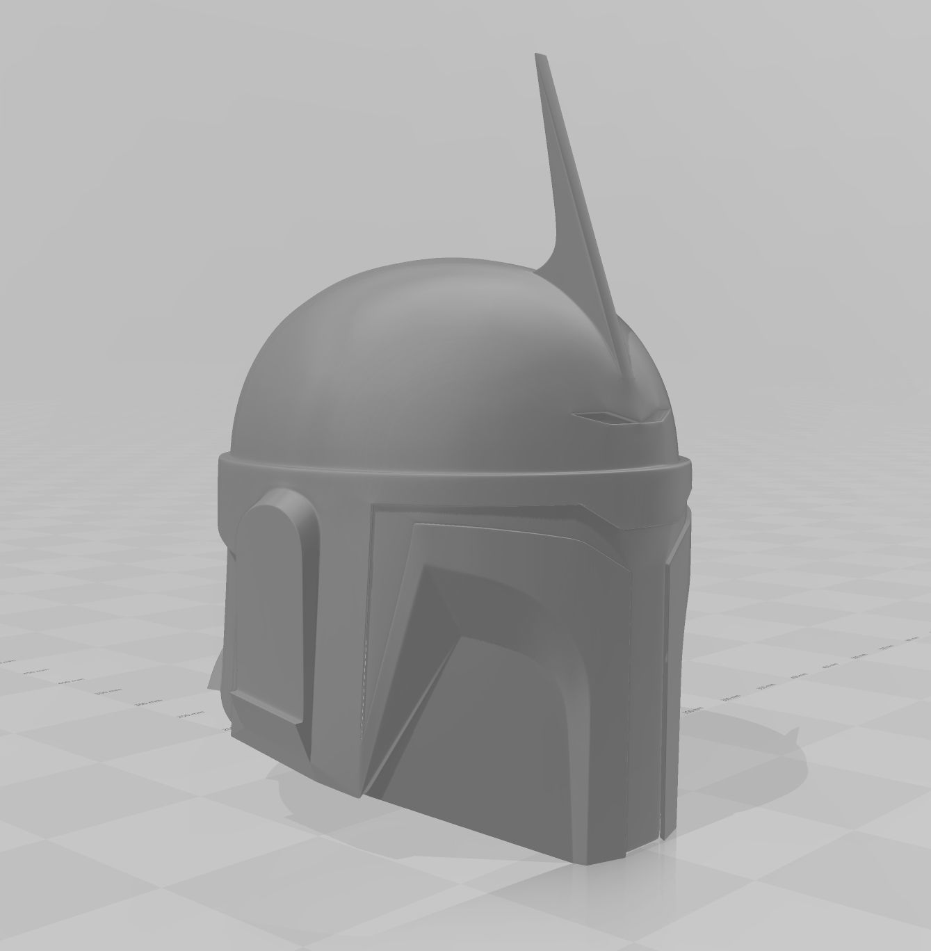 Star Wars Mandalorian SWJF-X Helmet Cosplay   3D print model_6