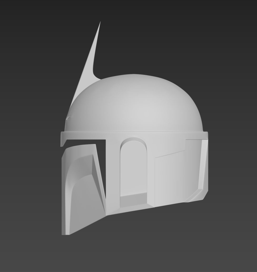 Star Wars Mandalorian SWJF-X Helmet Cosplay   3D print model_2