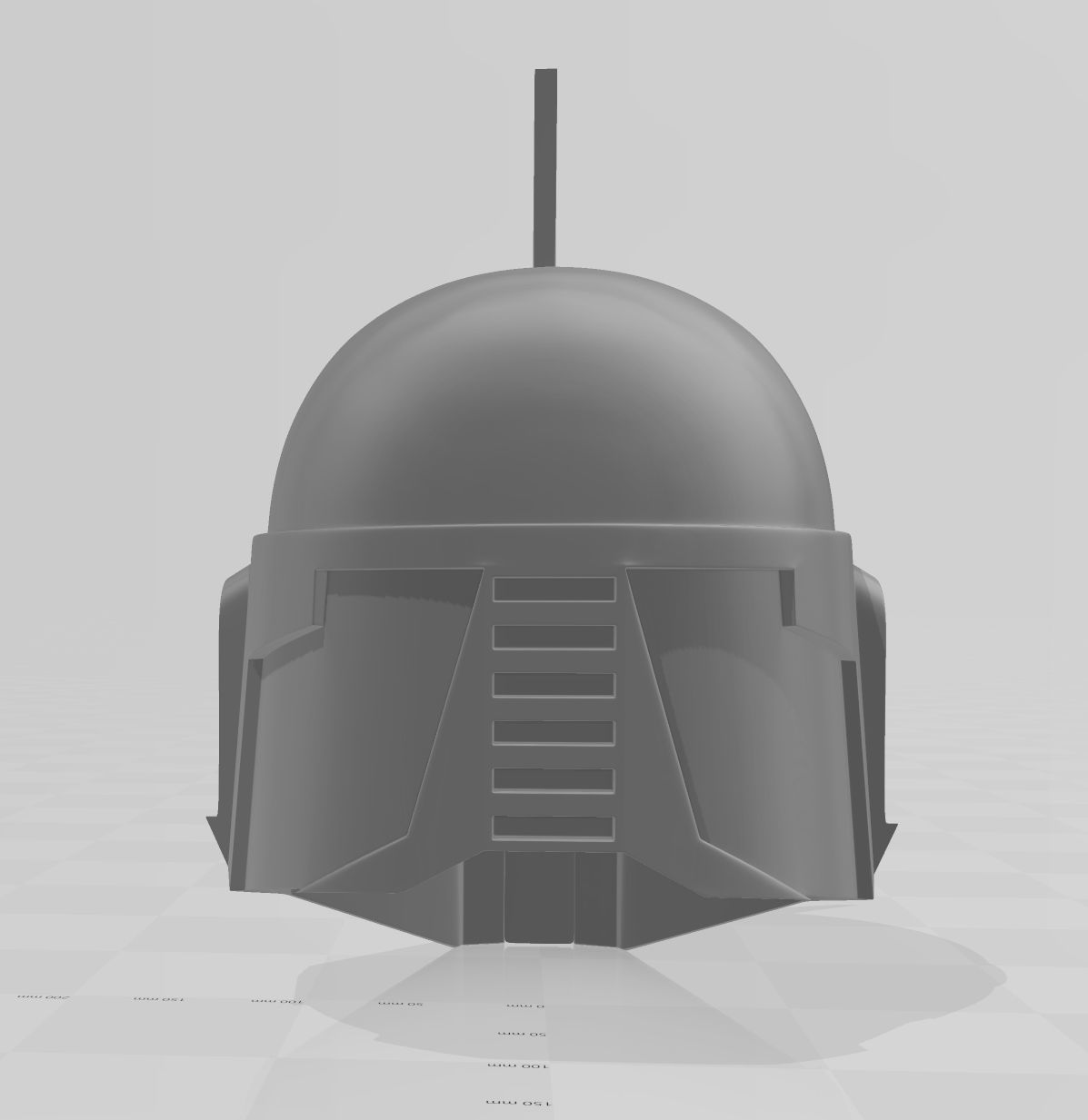Star Wars Mandalorian SWJF-X Helmet Cosplay   3D print model_9