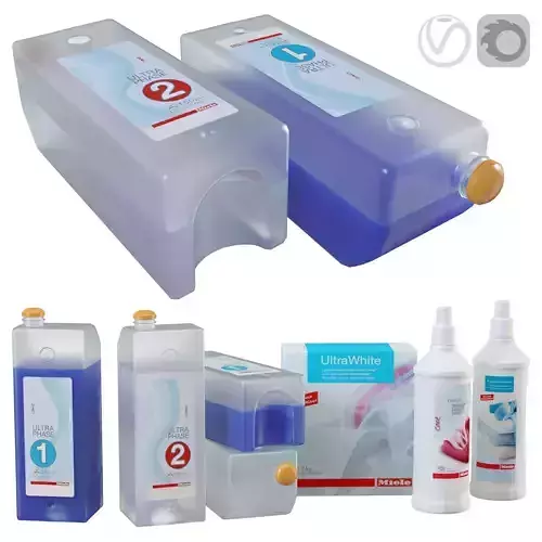 Set of containers with Miele ULTRA detergents