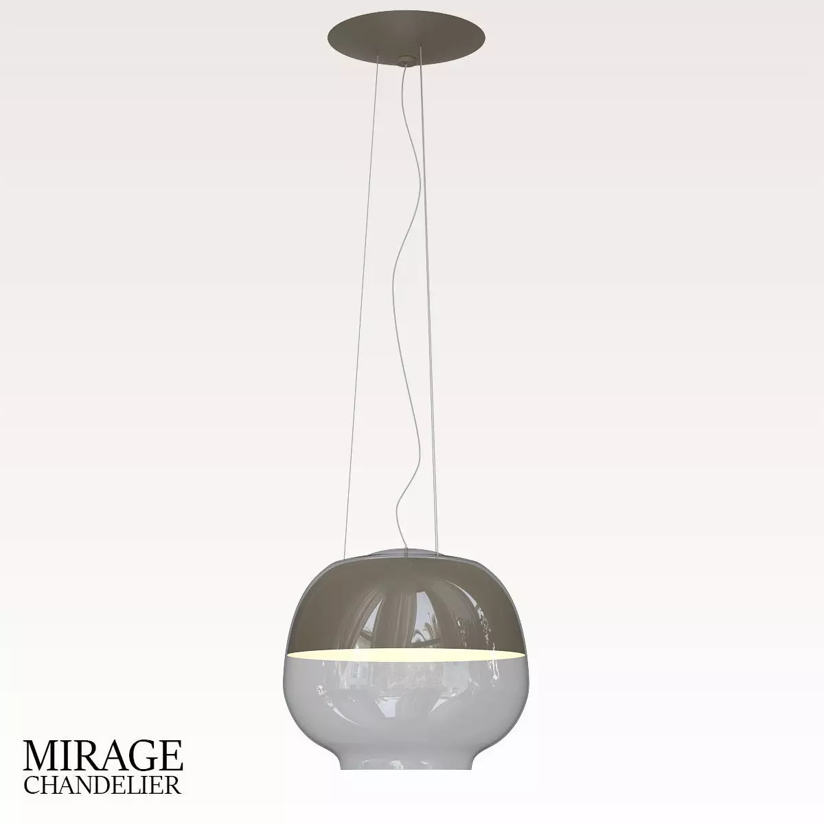 MIRAGE chandler pendant light 3D model