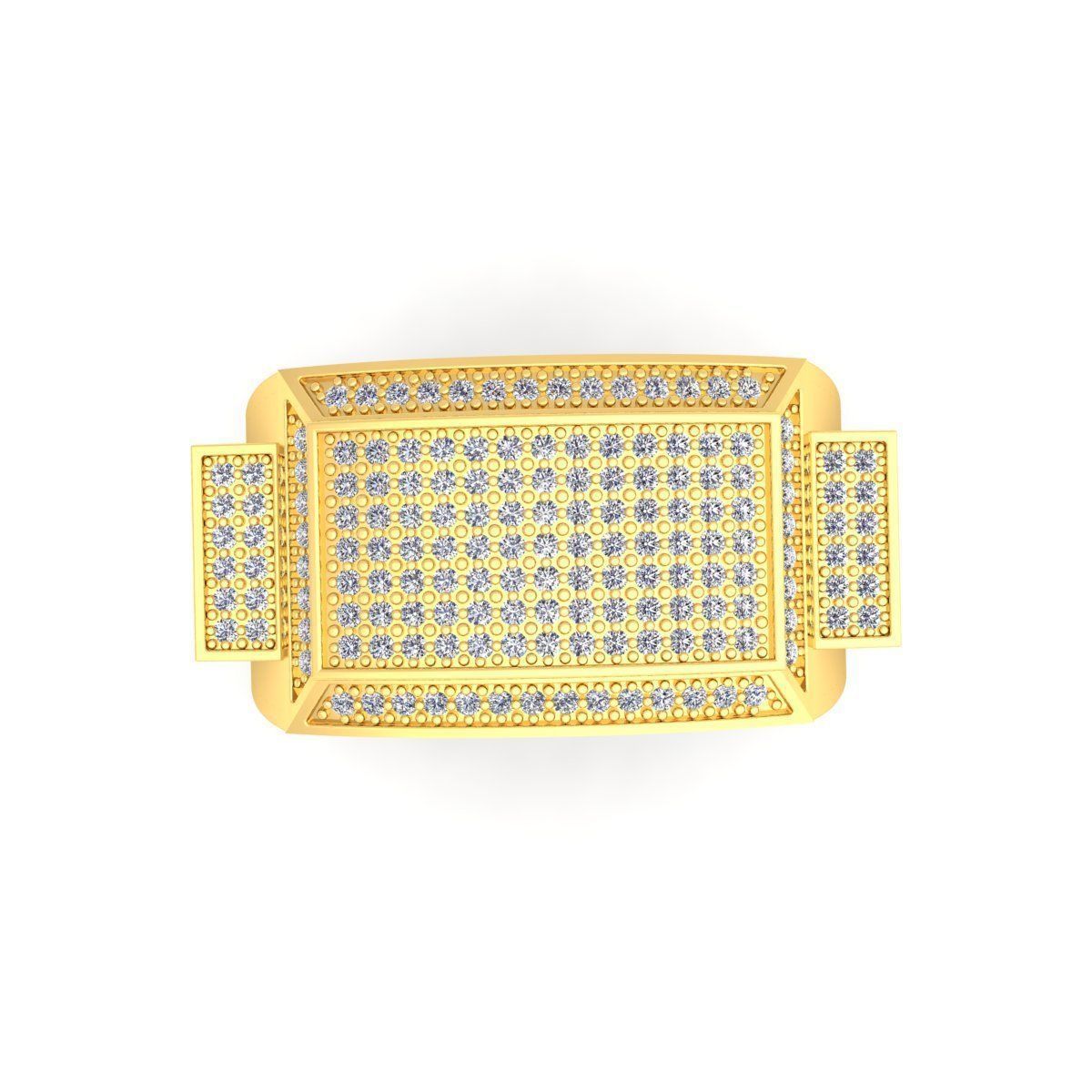 Mens Ring 10 3D print model_5