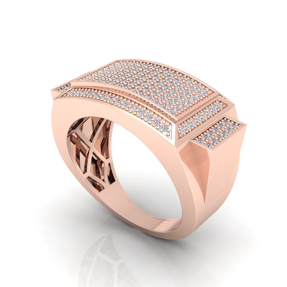 Mens Ring 10 3D print model_11