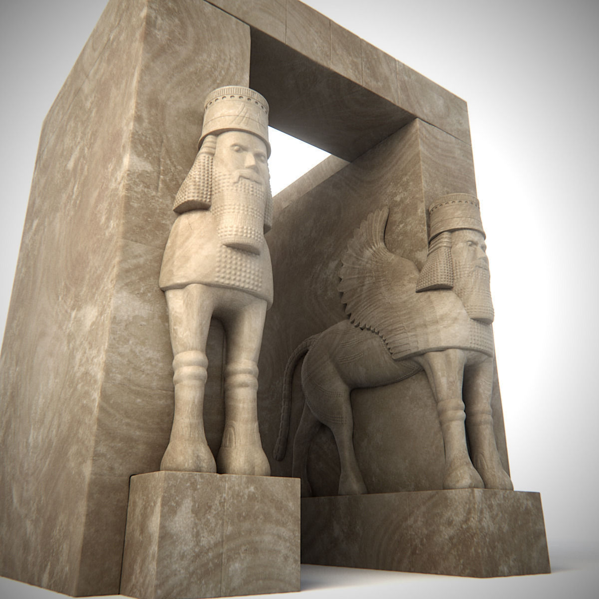 Ancient Persia 3D model_12