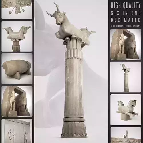 Ancient Persia 3D model