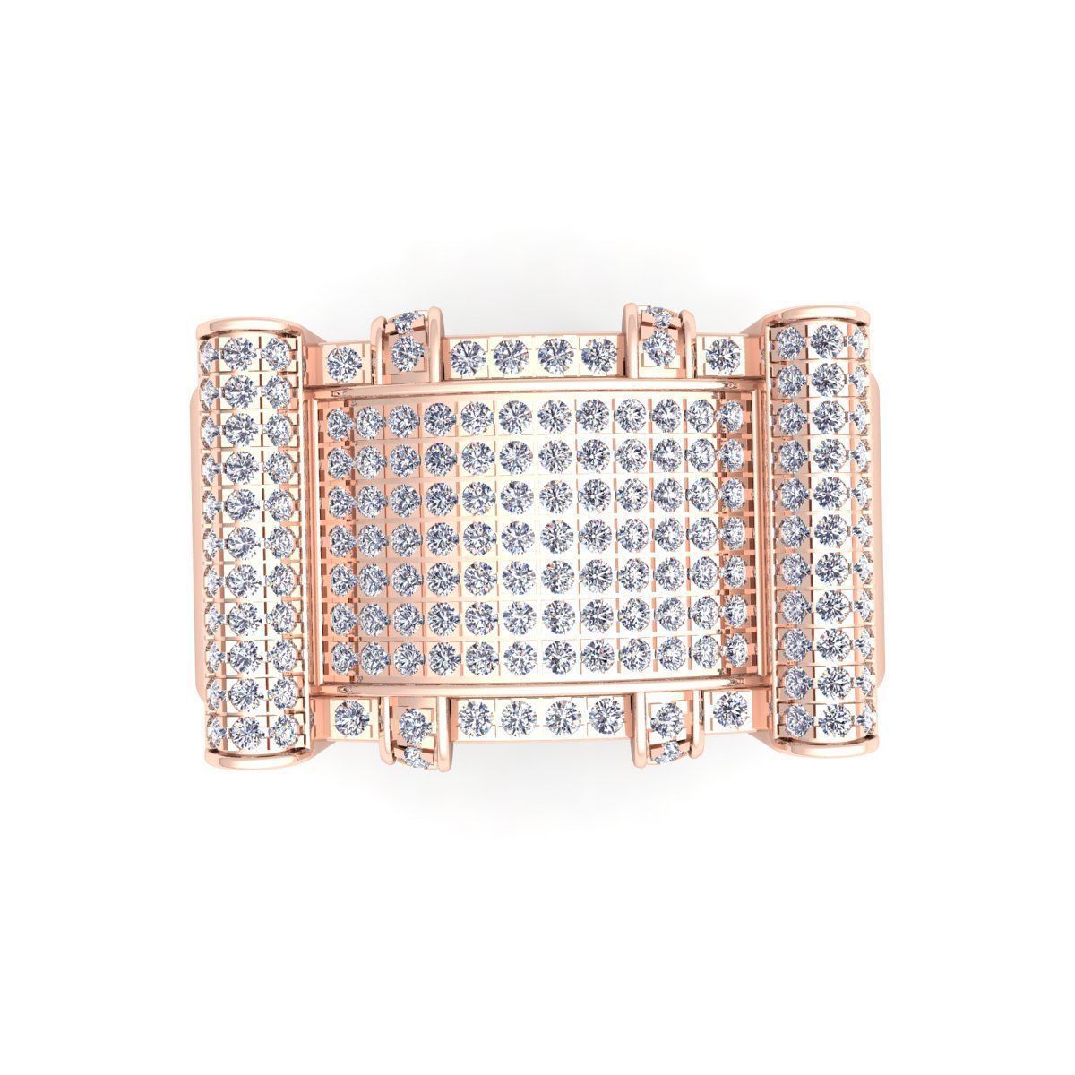 Fancy Mens Ring 11 3D print model_8