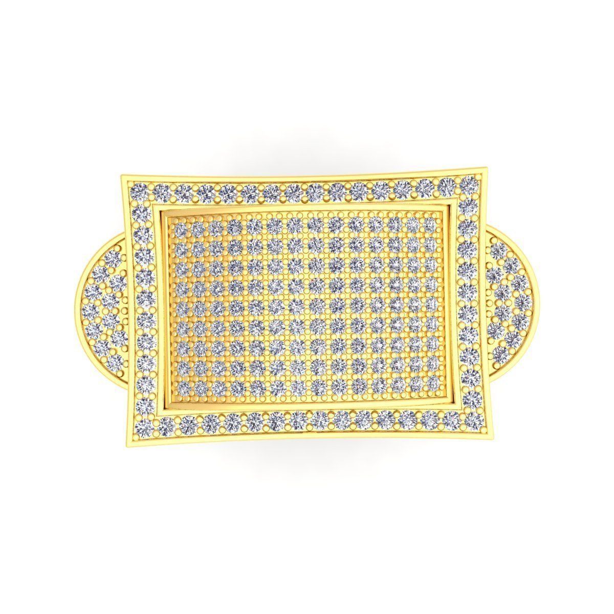 Mens Ring  3D print model_9