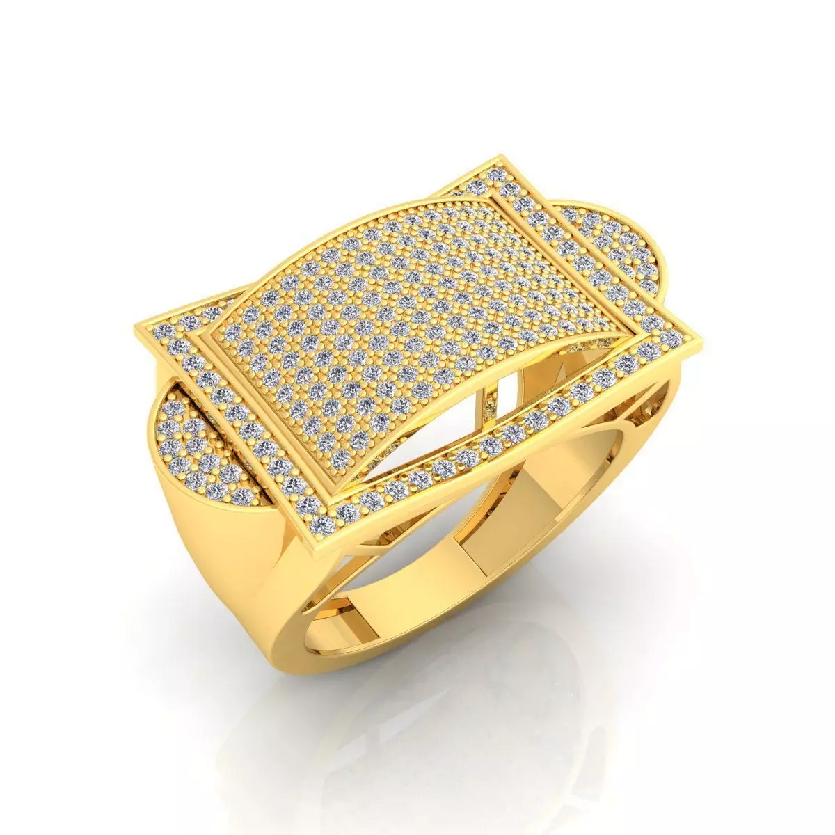 Mens Ring  3D print model_0