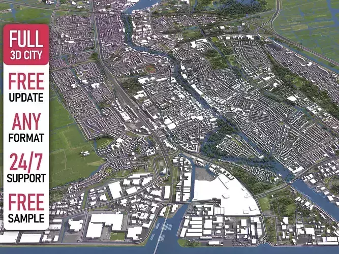 Zaanstad - 3D City Model