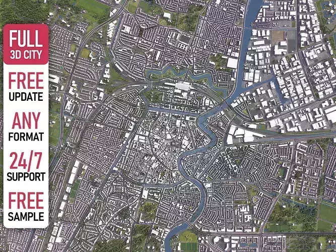 Haarlem - 3D City Model