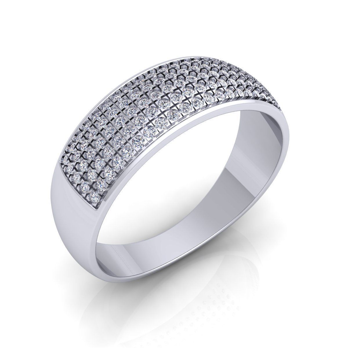 Simple Mens Ring 12 3D print model_7