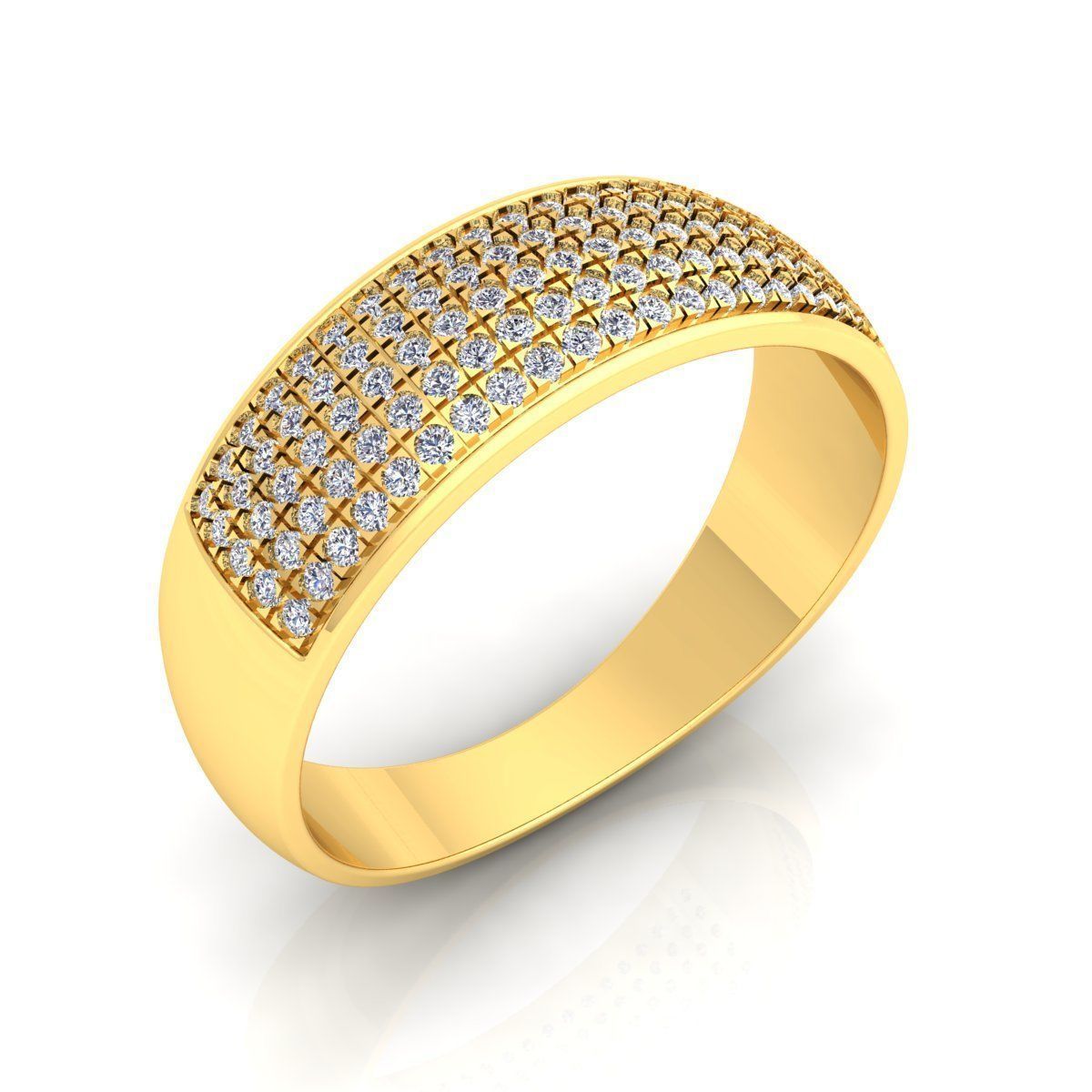Simple Mens Ring 12 3D print model_9