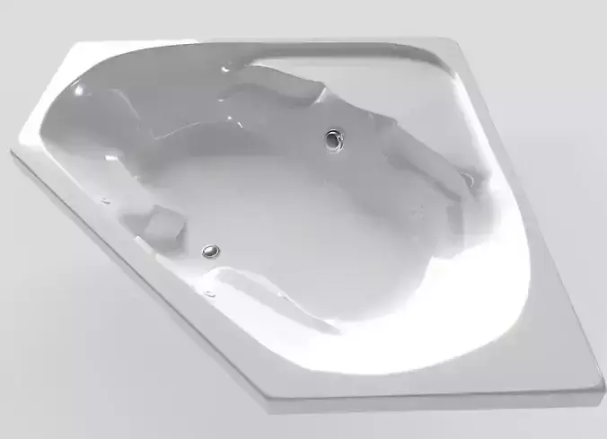 Cavalcade Air Corner Bath Tub