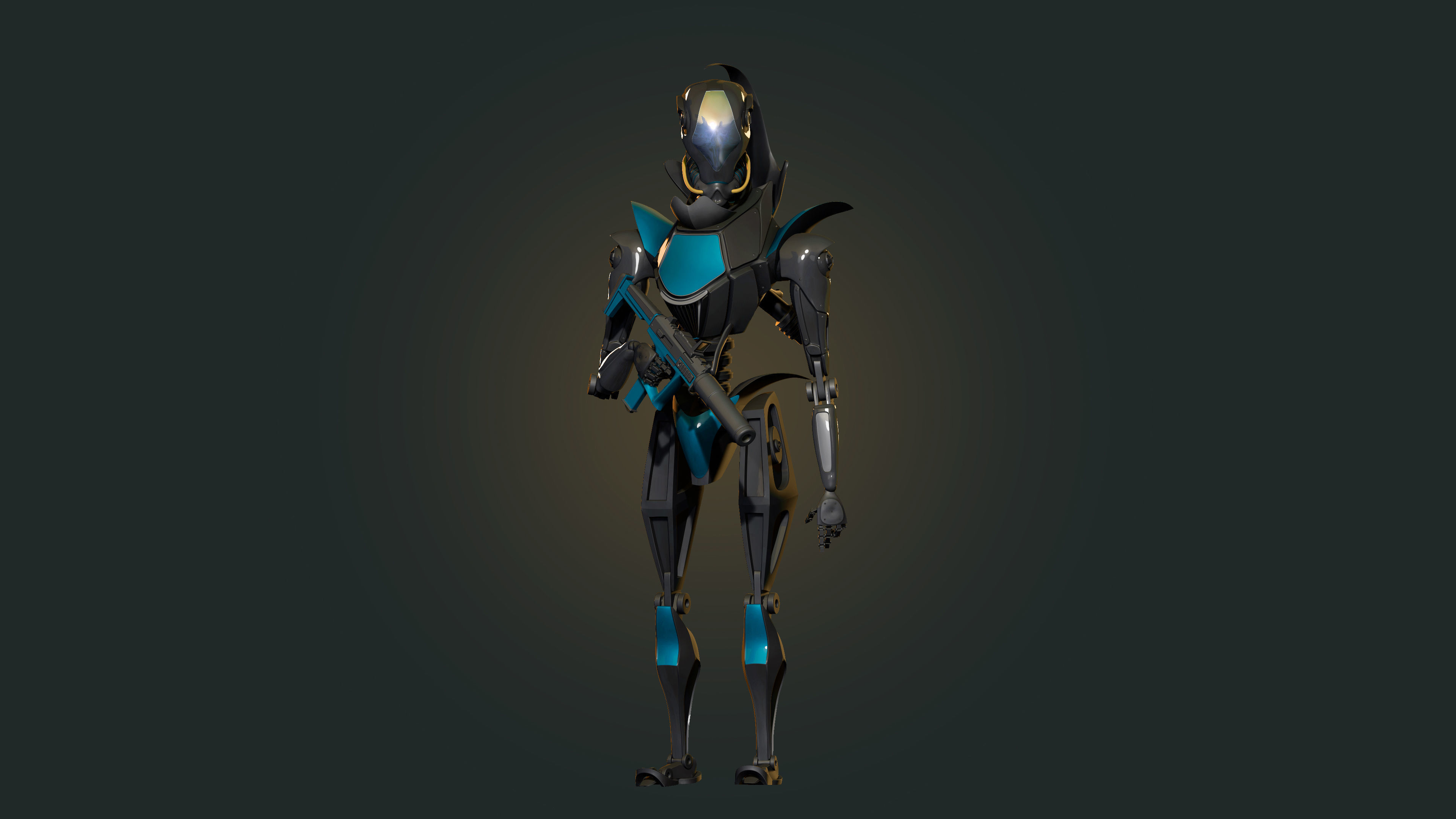 robo scifi 3D model_3