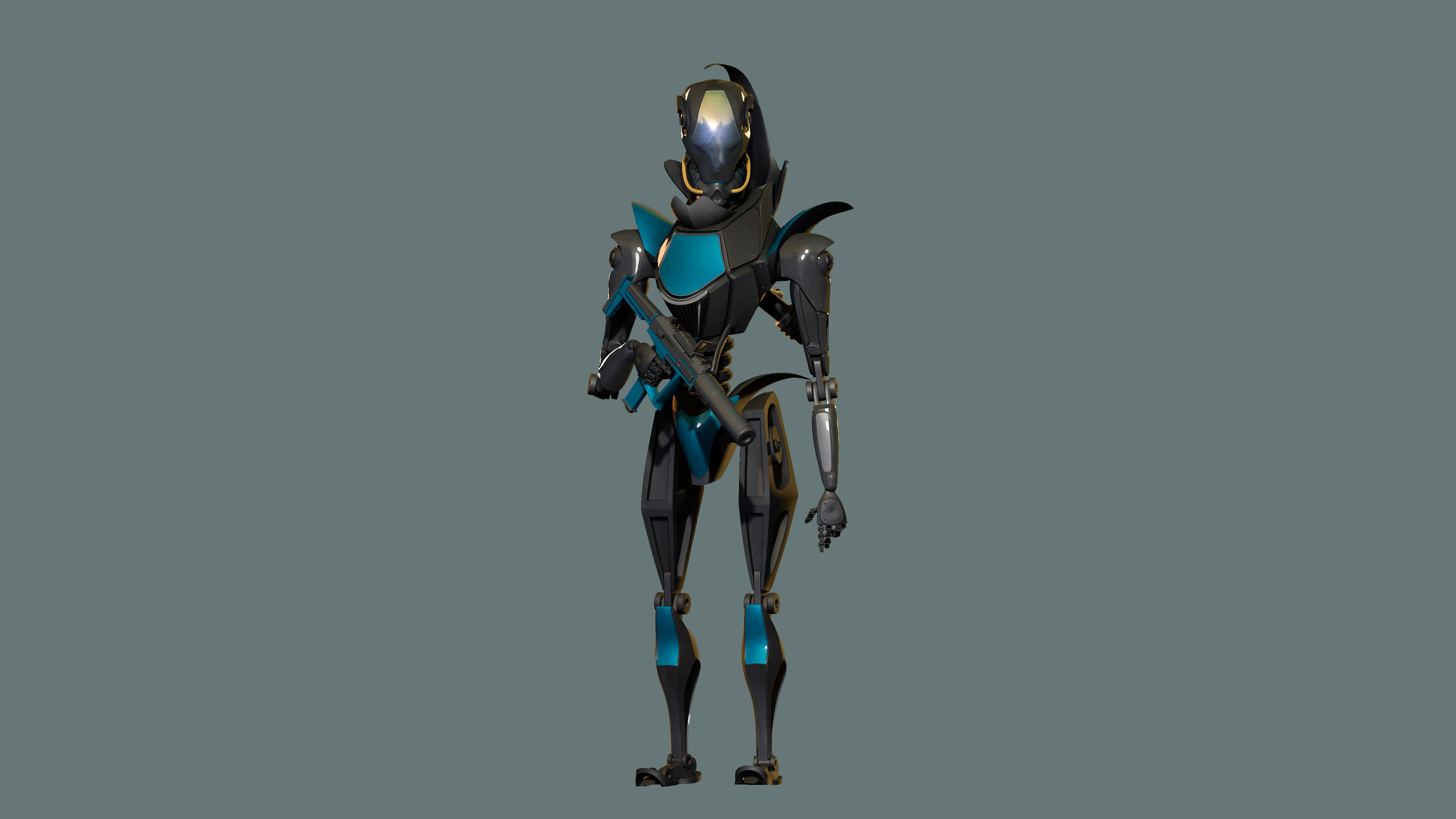 robo scifi 3D model_5