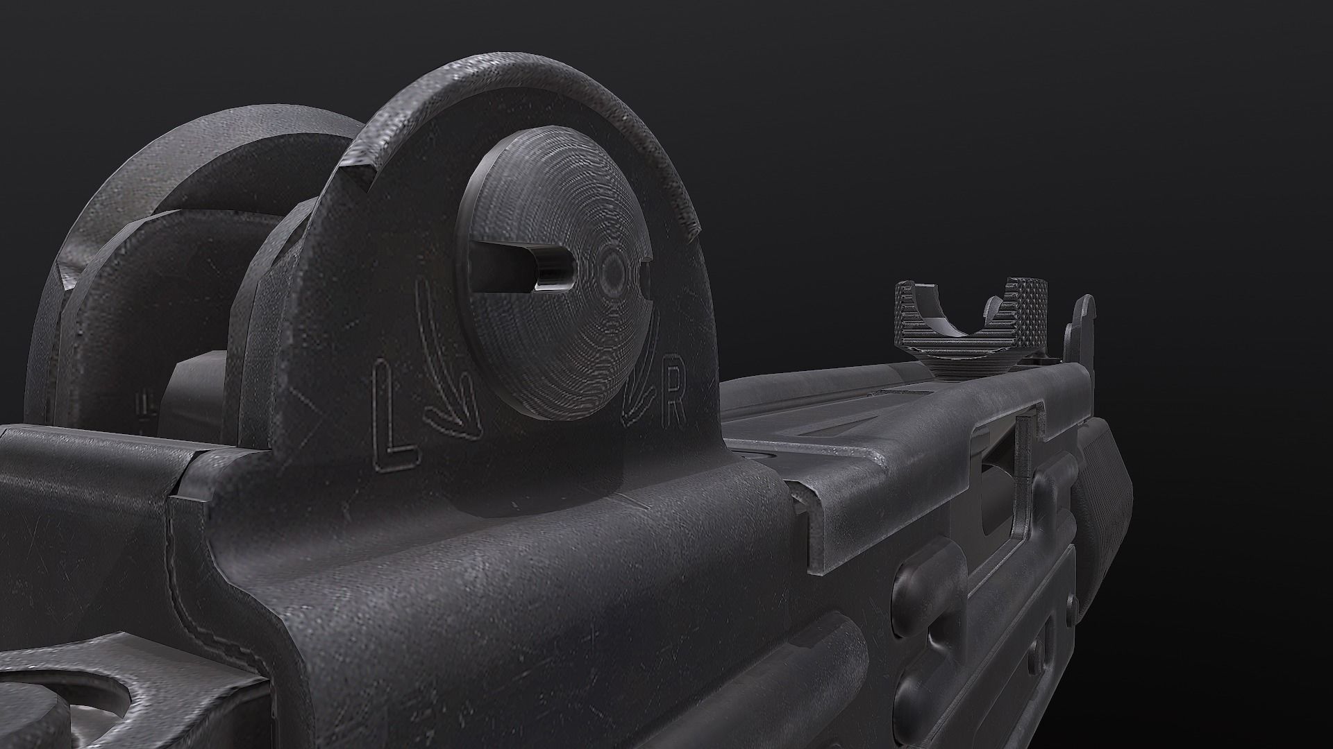 UZI - Submachine Gun 3D model_3