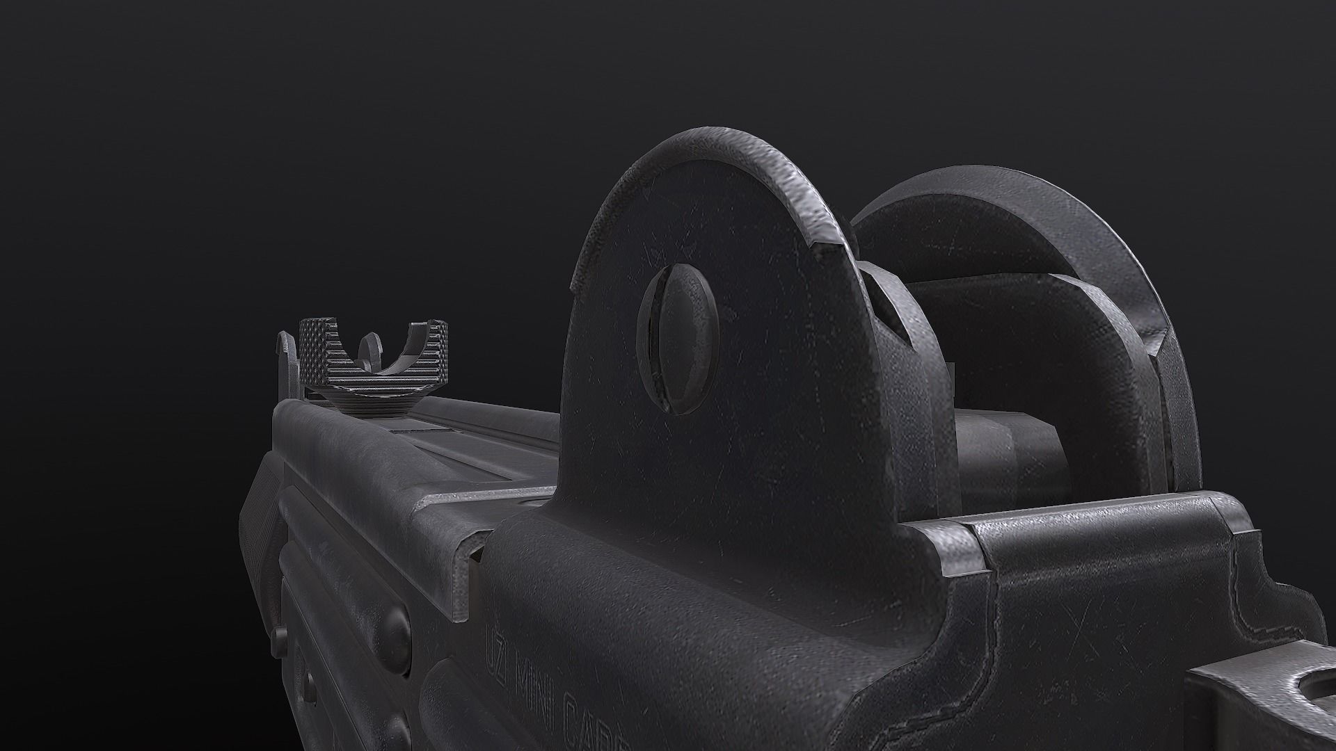 UZI - Submachine Gun 3D model_5
