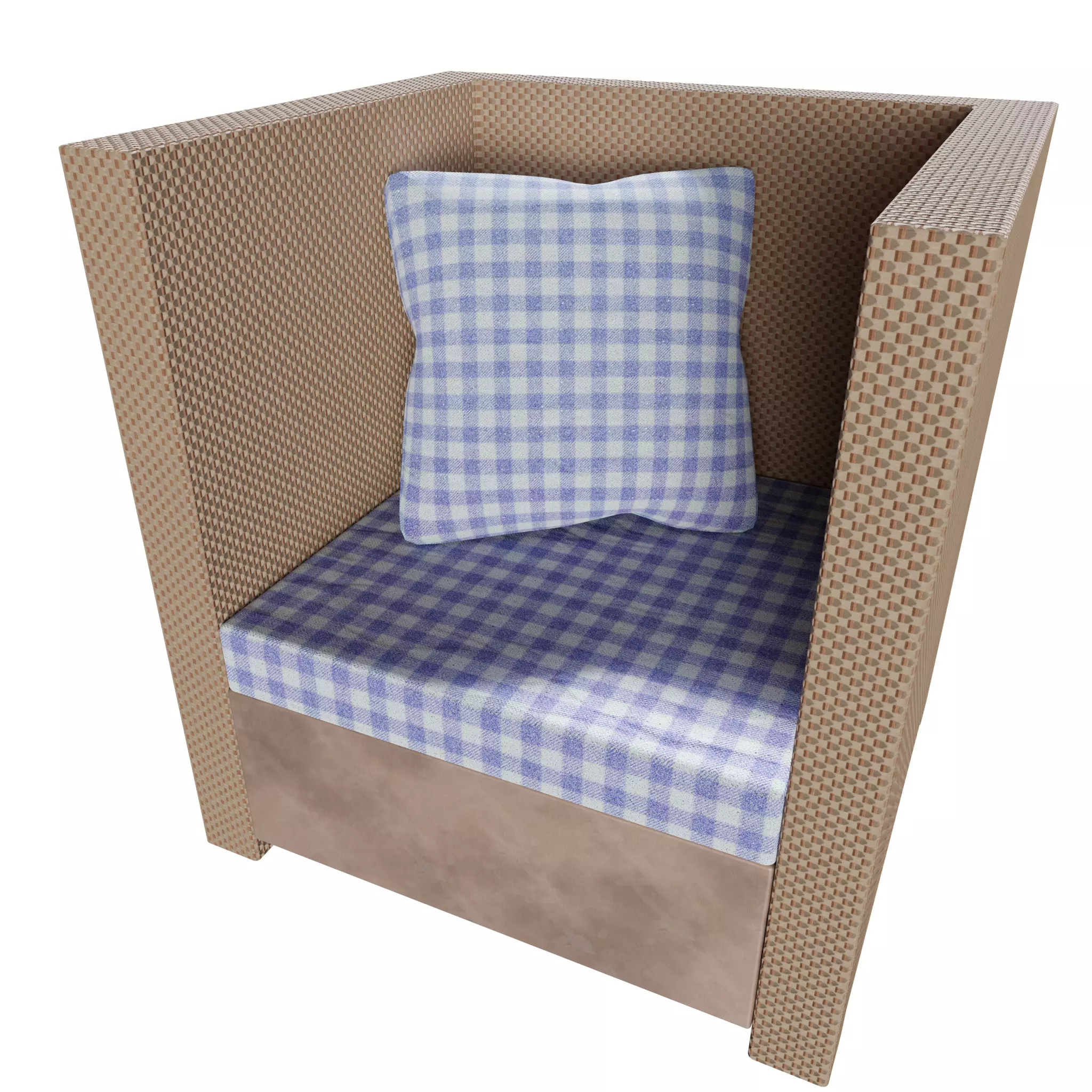 Garden chair Free 3D model