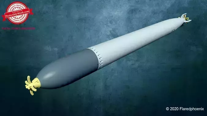 Torpedo G7a 3D print model