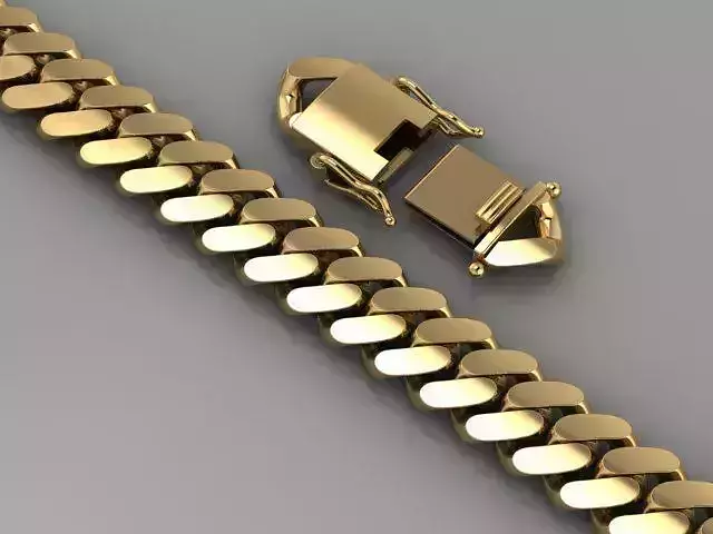 10 MM CHAIN LINK FOR BRACELETS OR NECKLACE 3D print model