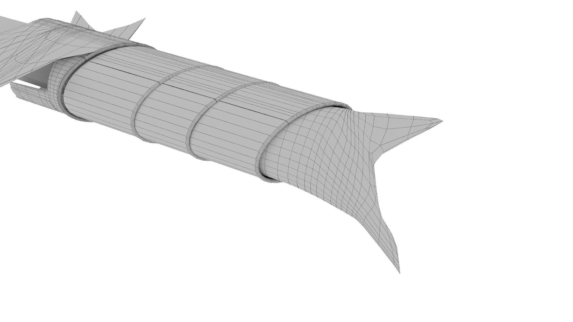 Grass Sword Adventure Time Free low-poly 3D model_27