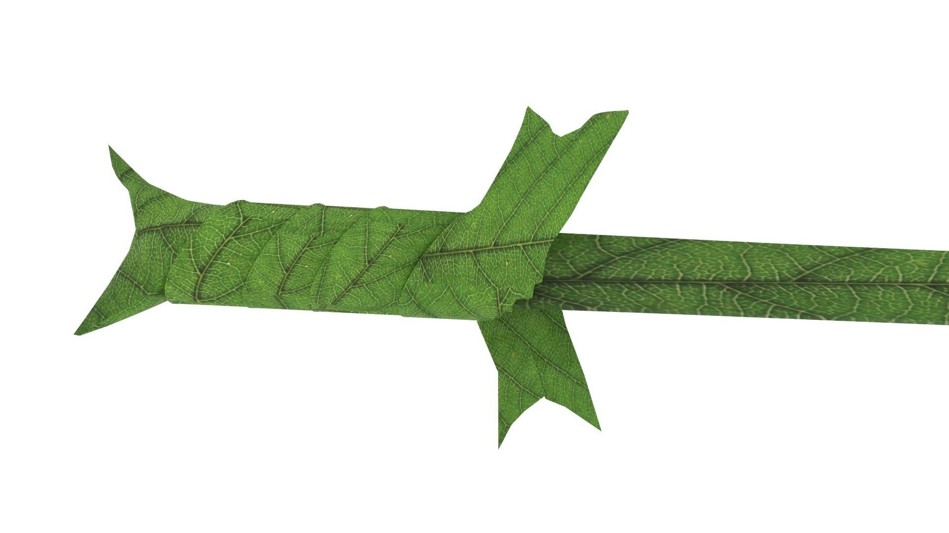 Grass Sword Adventure Time Free low-poly 3D model_20
