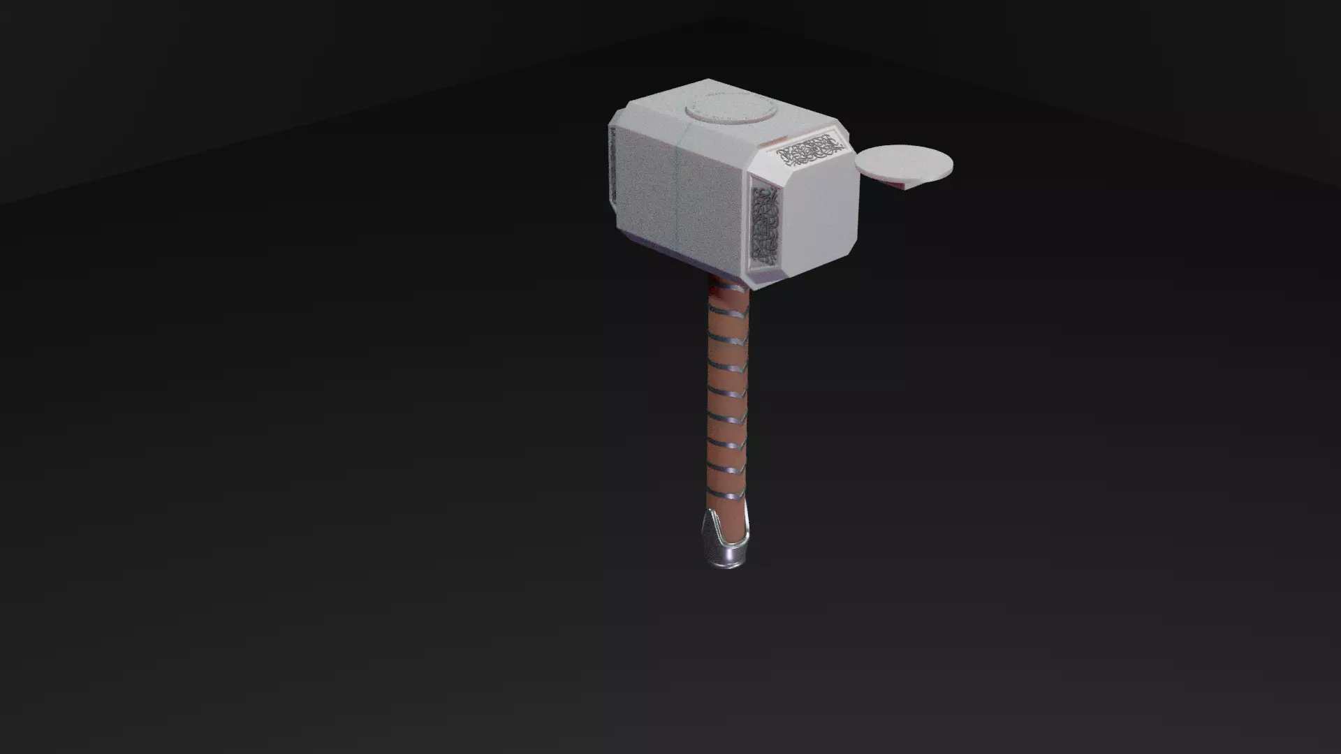 3D Printable Mjolnir 3D print model