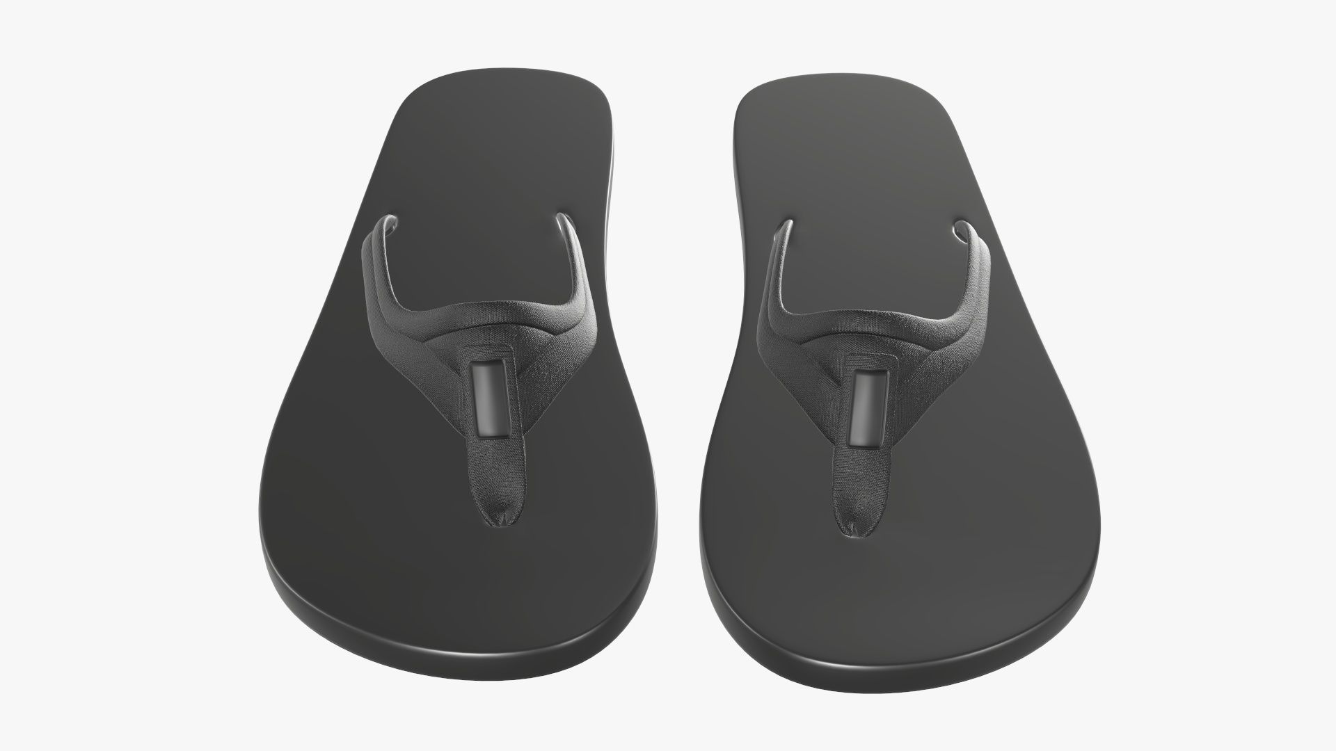 Adult epic flip bath and shower shoes 3D model_1