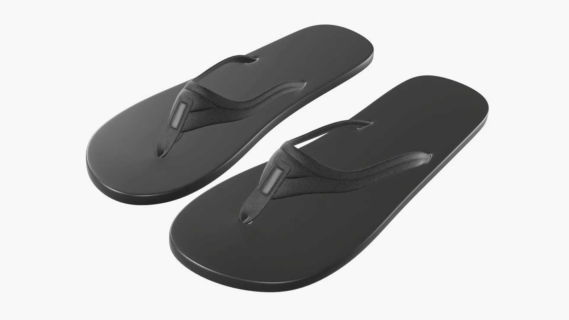 Adult epic flip bath and shower shoes 3D model_0