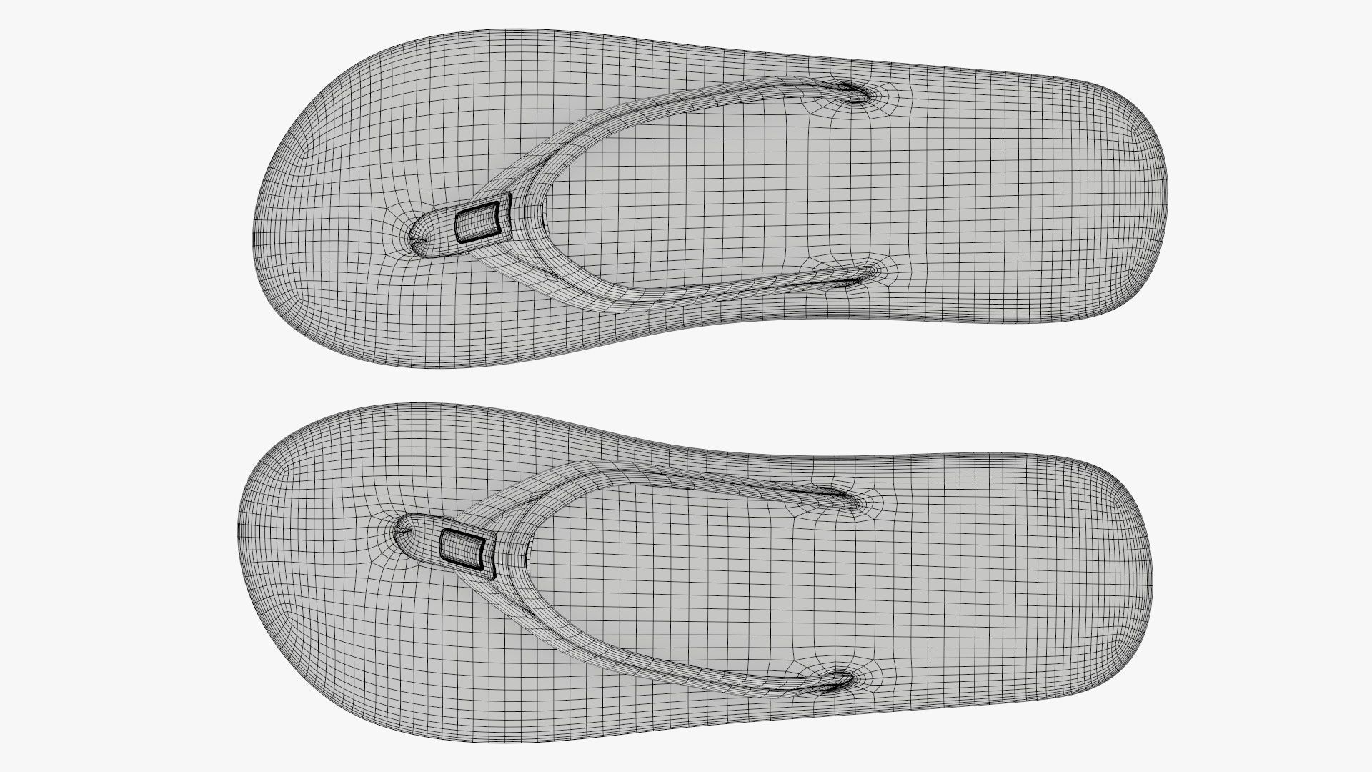 Adult epic flip bath and shower shoes 3D model_12