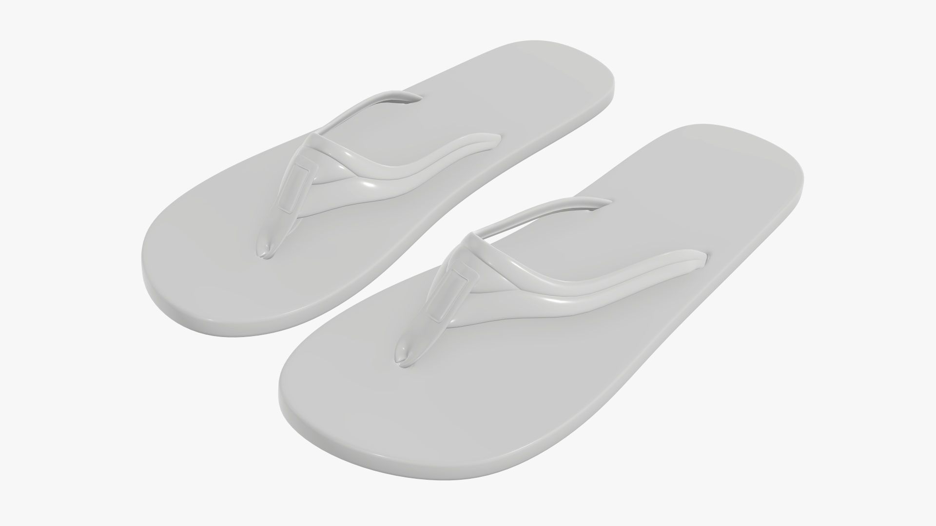 Adult epic flip bath and shower shoes 3D model_5