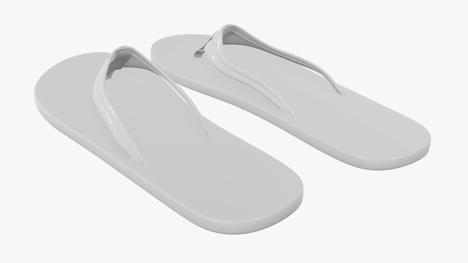 Adult epic flip bath and shower shoes 3D model_8