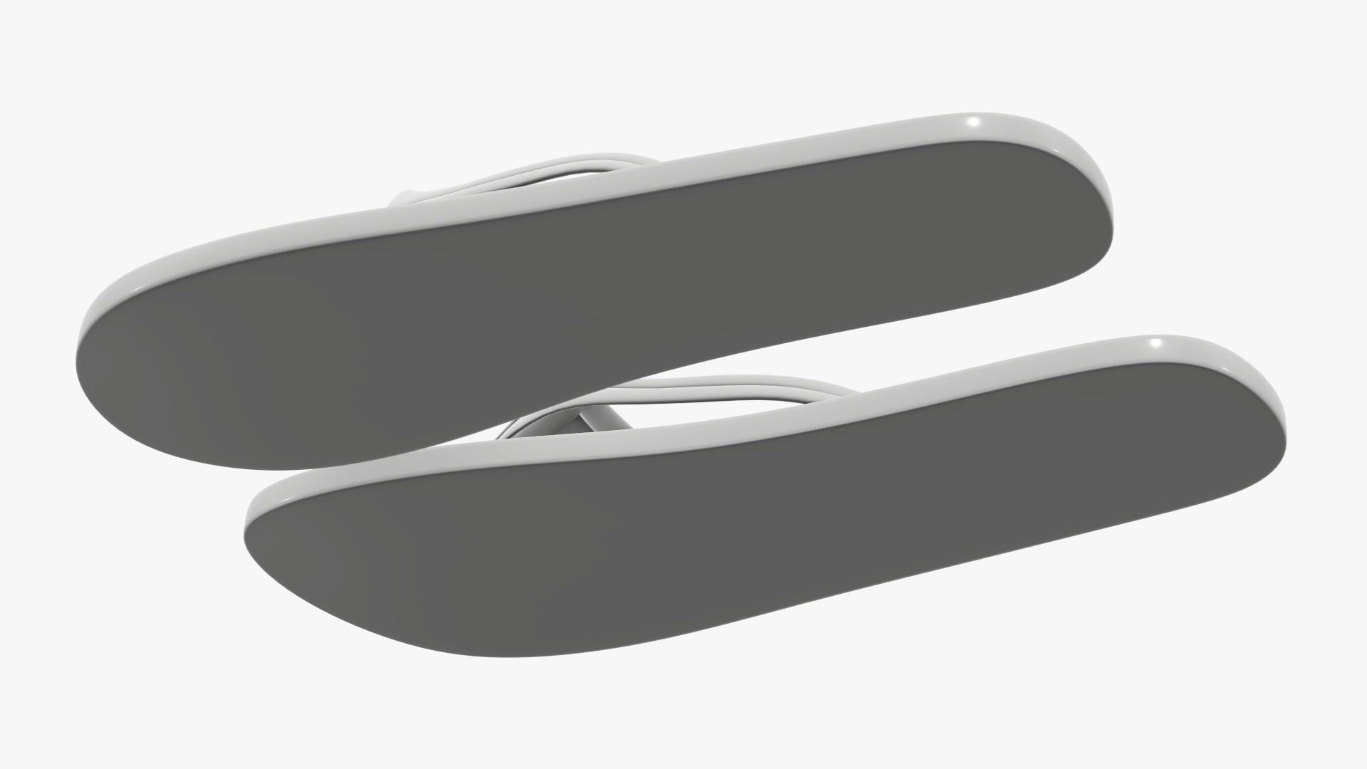 Adult epic flip bath and shower shoes 3D model_9