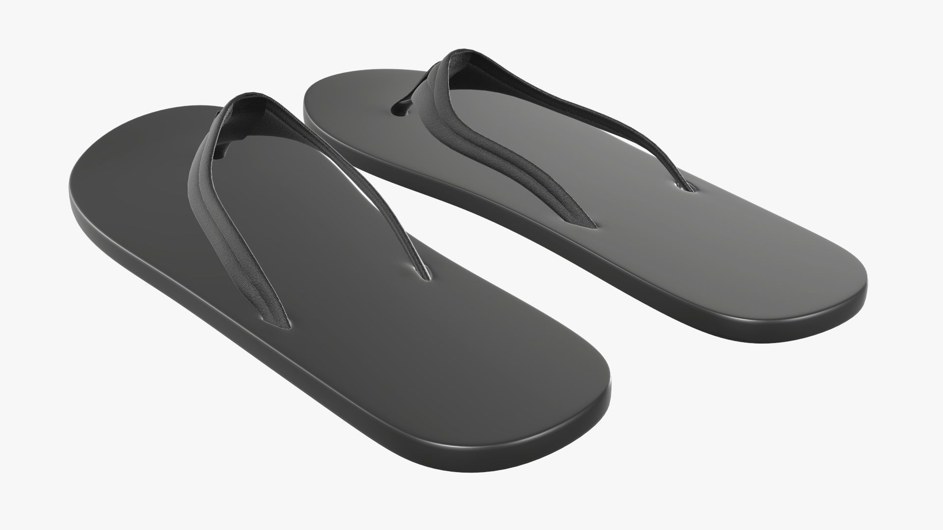 Adult epic flip bath and shower shoes 3D model_3