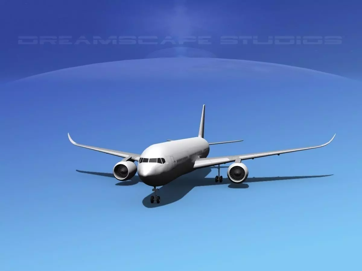 Airbus A350-900 SS 3D model