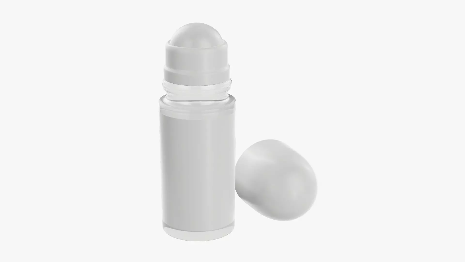 Anti-sweat deodorant roller 01 3D model
