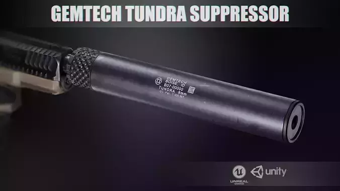 Gemtech Tundra Suppressor 9mm